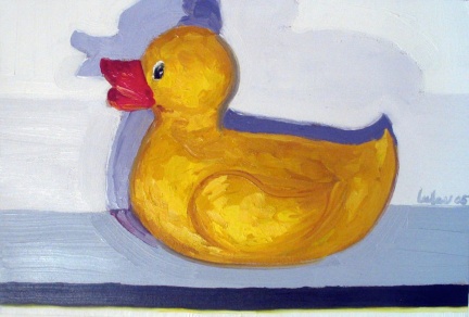 1 complacent duck, 3